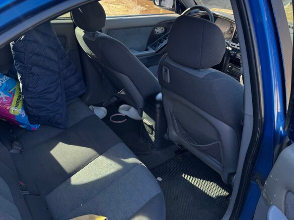 2004 Hyundai Elantra III (XD2) Рестайлинг, синий, 180000 рублей - вид 6