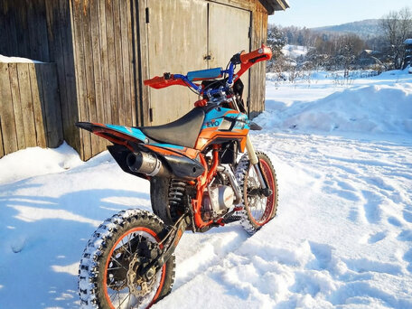 2023 Kayo Evolution YX125EM, оранжевый, 105000 рублей, вид 2