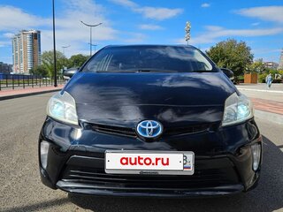 2012 Toyota Prius III Рестайлинг (XW30), чёрный, 990000 рублей, вид 2