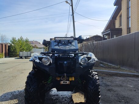 2015 Yamaha Grizzly 700, серебристый, 750000 рублей, вид 1
