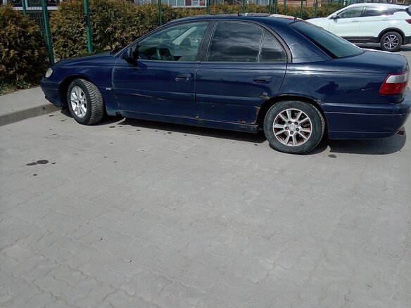 2002 Opel Omega B Рестайлинг, синий, 270000 рублей - вид 2