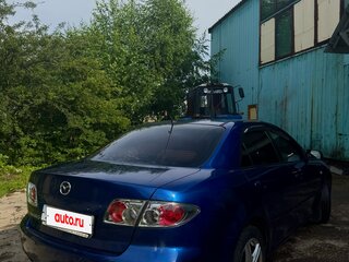 2006 Mazda 6 I (GG) Рестайлинг, синий, 430000 рублей, вид 5