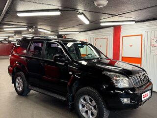 2007 Toyota Land Cruiser Prado 5-speed 120 Series Рестайлинг, чёрный, 2050000 рублей, вид 3