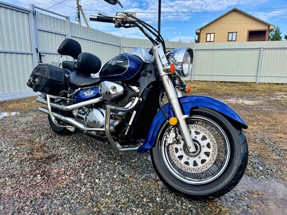 2006 Suzuki Boulevard C50, синий, 550000 рублей - вид 11