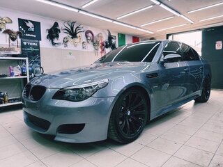 2005 BMW M5 IV (E60/E61), голубой, 3250000 рублей, вид 1