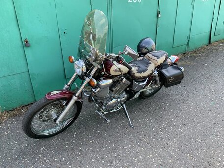 1998 Yamaha XV535 Virago, красный, 550000 рублей, вид 3
