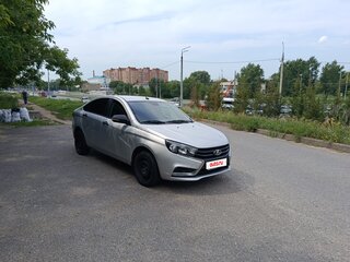 2018 Lada (ВАЗ) Vesta I, серебристый, 625000 рублей, вид 1
