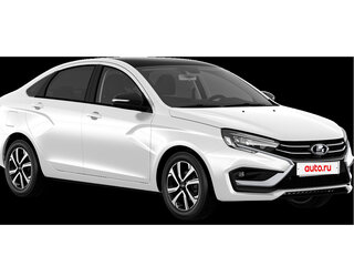 2026 Lada (ВАЗ) Vesta I Рестайлинг (NG), белый, 2015000 рублей, вид 4
