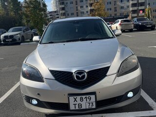 2006 Mazda 3 I (BK) Рестайлинг, серебристый, 550000 рублей, вид 1