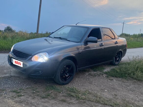 2013 Lada (ВАЗ) Priora I, серебристый, 420000 рублей - вид 1