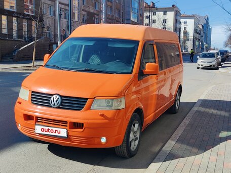 2007 Volkswagen Transporter, оранжевый, 600000 рублей, вид 2