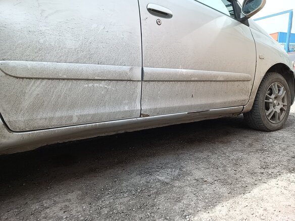 2003 Toyota FunCargo, серый, 370000 рублей - вид 14