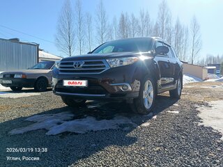 2013 Toyota Highlander II (XU40) Рестайлинг, пурпурный, 2200000 рублей, вид 3