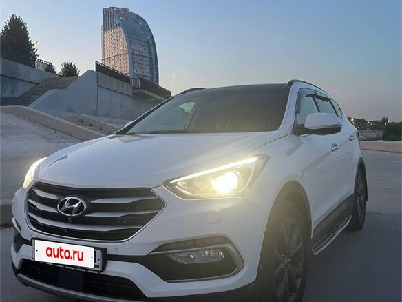 2016 Hyundai Santa Fe III Рестайлинг, белый, 1790000 рублей - вид 3