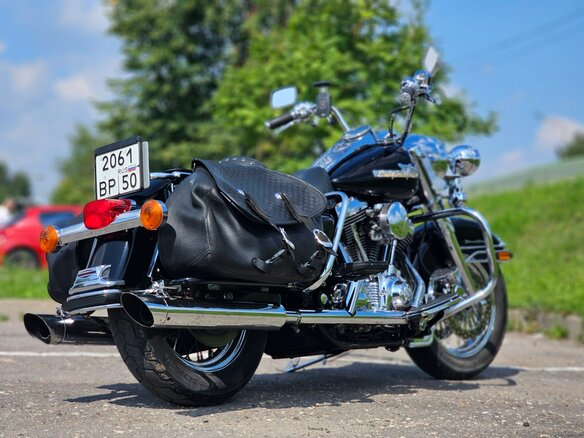 1999 Harley-Davidson Road King, чёрный, 600000 рублей - вид 3
