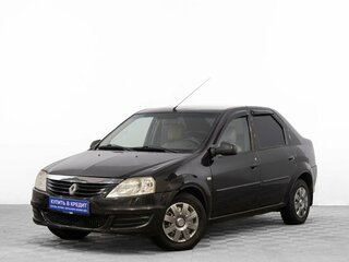 2010 Renault Logan I Рестайлинг, чёрный, 349000 рублей, вид 3