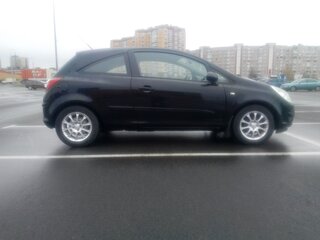 2007 Opel Corsa D, чёрный, 399000 рублей, вид 3