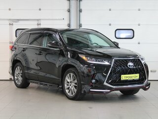 2014 Toyota Highlander III (XU50), чёрный, 2698000 рублей, вид 3
