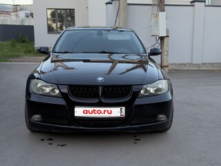 2008 BMW 3 серии 318d V (E90/E91/E92/E93), чёрный, 1090000 рублей, вид 2