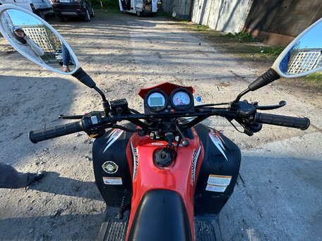 2014 Stels ATV-50, красный, 65000 рублей, вид 2