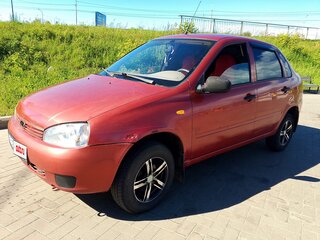 2006 Lada (ВАЗ) Kalina I, красный, 79000 рублей, вид 1