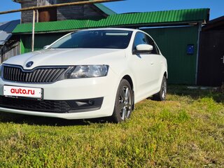 2018 Skoda Rapid I Рестайлинг, белый, 850000 рублей, вид 2