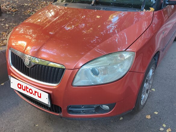 2007 Skoda Fabia II, коричневый, 510000 рублей - вид 1