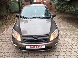 2016 Lada (ВАЗ) Granta I, серебристый, 575000 рублей, вид 2