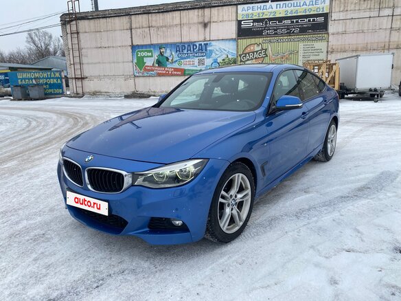 2016 BMW 3 серии Gran Turismo 320d xDrive VI (F3x), синий, 2450000 рублей