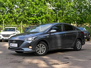 2020 Hyundai Solaris II Рестайлинг, серый, 1357000 рублей, вид 1