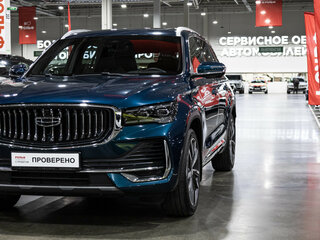 2023 Geely Monjaro (Xingyue L) I, синий, 3325000 рублей, вид 4