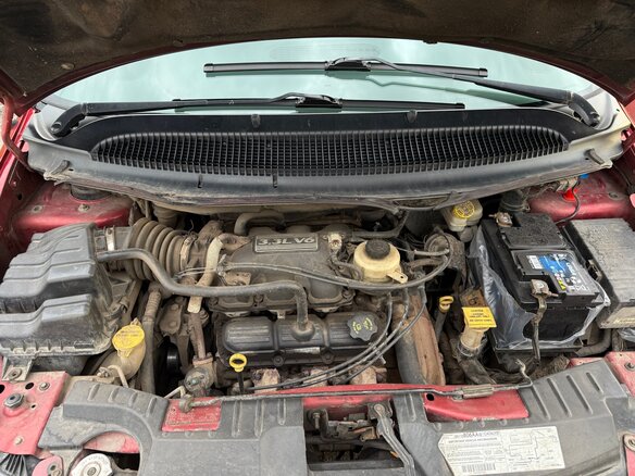 2004 Dodge Caravan Grand IV, красный, 450000 рублей - вид 6