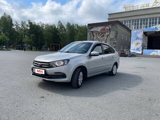 2018 Lada (ВАЗ) Granta I Рестайлинг, серебристый, 660000 рублей, вид 1