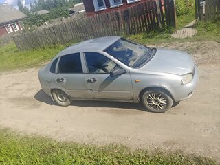 2008 Lada (ВАЗ) Kalina I, серебристый, 65000 рублей, вид 2