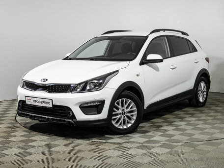 2018 Kia Rio X-Line IV, белый, 1375900 рублей, вид 1