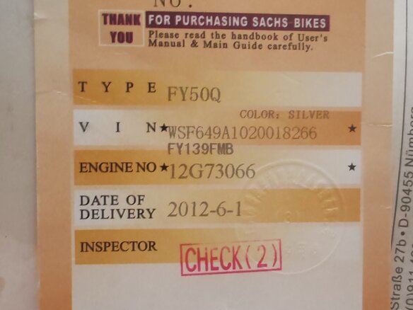 2012 Sachs MadAss, серебристый, 110000 рублей - вид 5