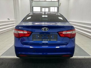 2011 Kia Rio 5-speed III, синий, 699000 рублей, вид 4