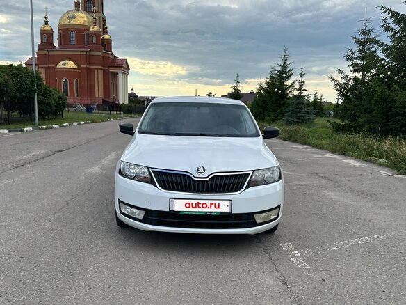 2015 Skoda Rapid I, белый, 700000 рублей - вид 1