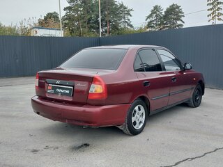 2007 Hyundai Accent ТагАЗ II, красный, 319000 рублей, вид 5