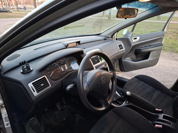 2006 Peugeot 307 I Рестайлинг, серый - вид 8
