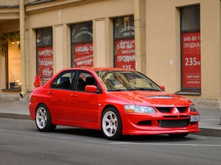 2004 Mitsubishi Lancer Evolution VIII, красный, 2600000 рублей, вид 4