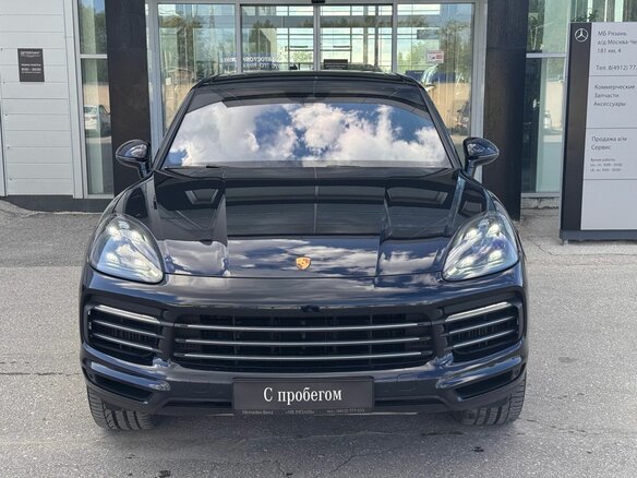 2019 Porsche Cayenne III, синий, 4800000 рублей - вид 1