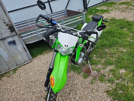 2015 Kawasaki KLX 250, зелёный, 350000 рублей, вид 2