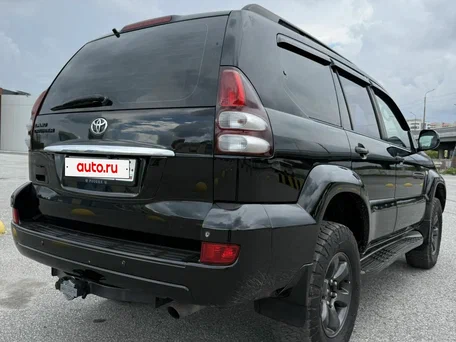 2006 Toyota Land Cruiser Prado 5-speed 120 Series, чёрный, 1999999 рублей, вид 3