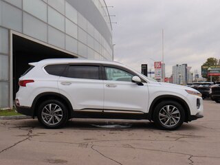 2020 Hyundai Santa Fe IV, белый, 2600000 рублей, вид 4