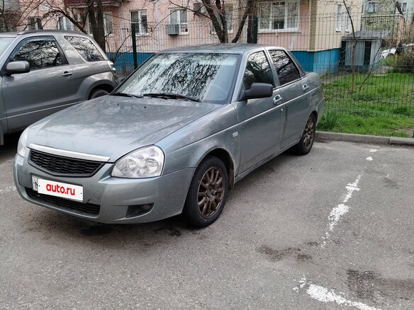 2009 Lada (ВАЗ) Priora I, серый, 255000 рублей - вид 11