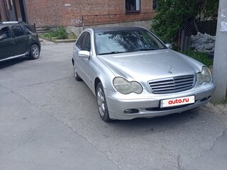 2002 Mercedes-Benz C-Класс 200 II (W203), серебристый, 550000 рублей, вид 2