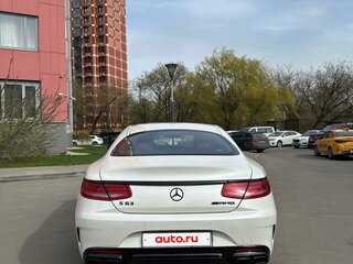 2015 Mercedes-Benz S-Класс AMG 63 AMG III (W222, C217), белый, 5490000 рублей, вид 4