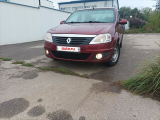 2011 Renault Logan I Рестайлинг, красный, 570000 рублей, вид 3