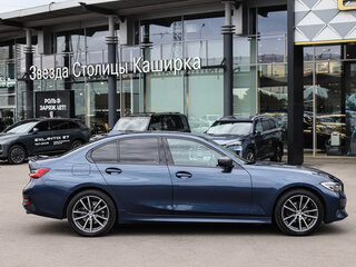 2021 BMW 3 серии 318d VII (G2x), синий, 2718000 рублей, вид 4
